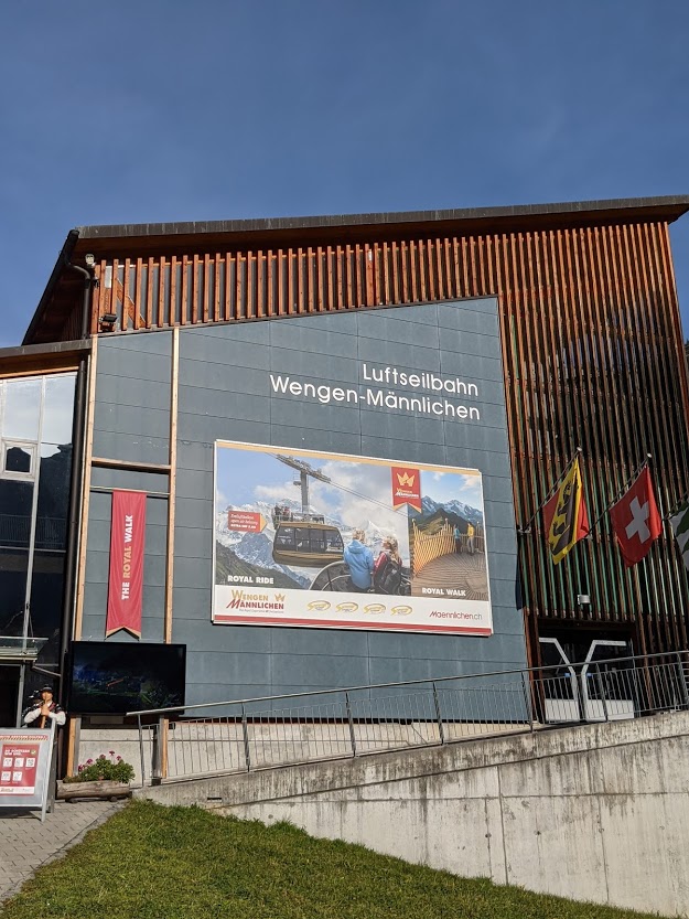 Dalstation in Wengen