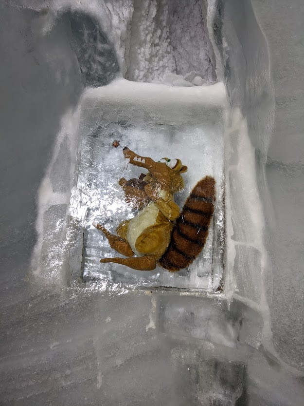 Hier zit hij dus verstopt! (Ice age)