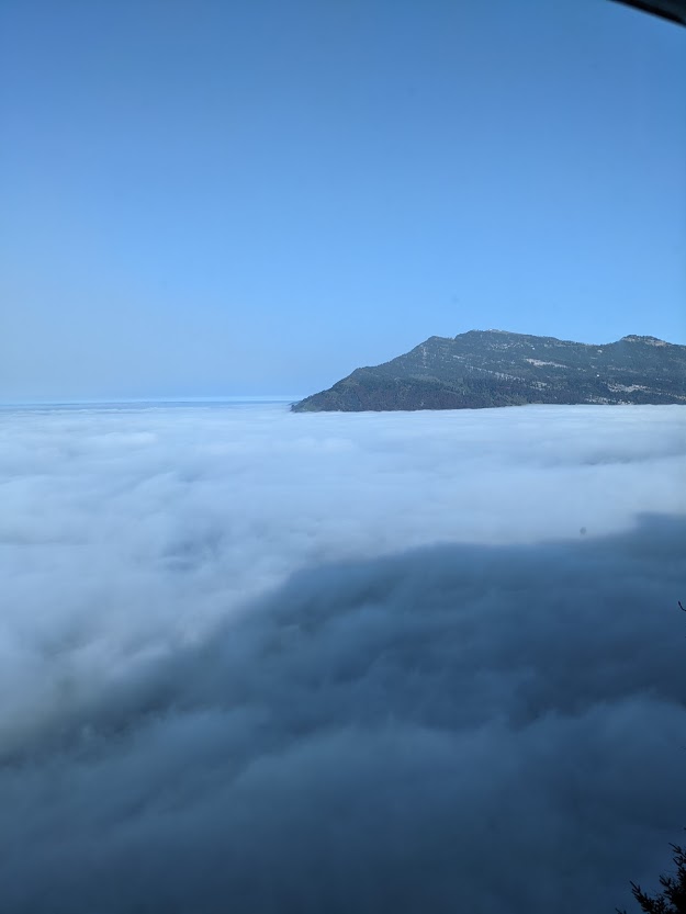 Zicht vanuit de lift