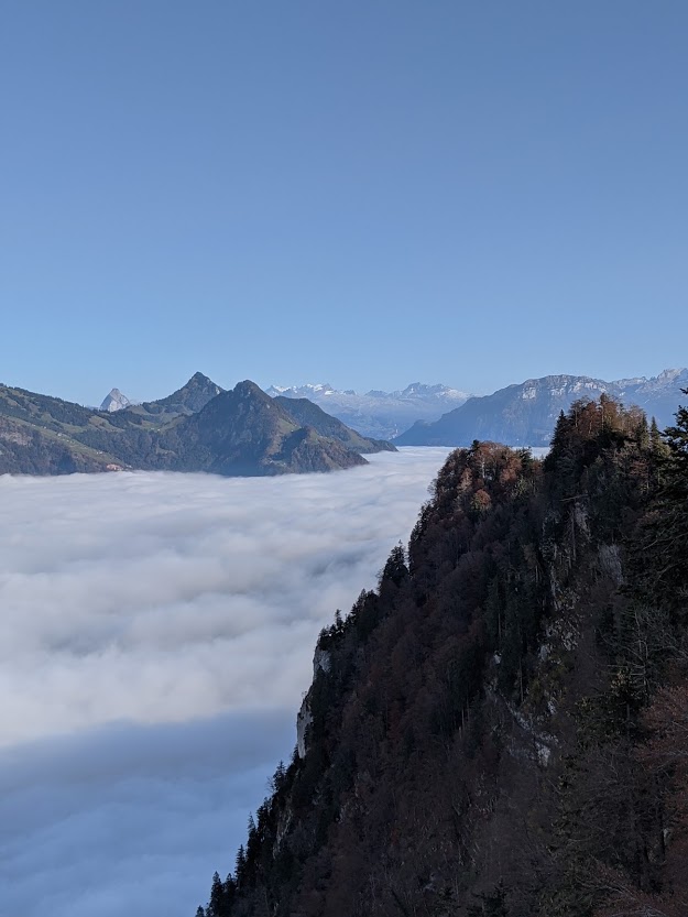 Zicht vanuit de lift